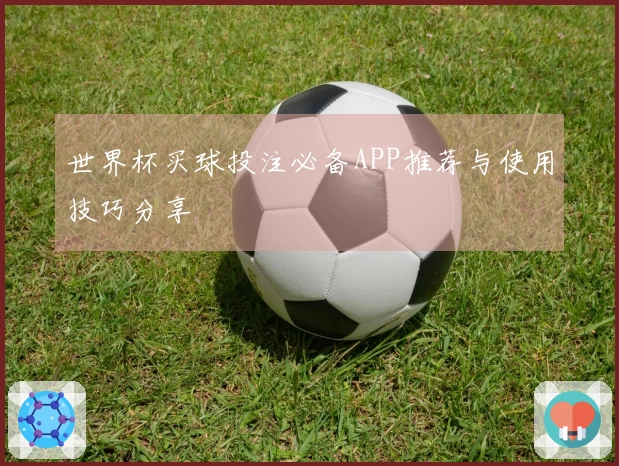 世界杯买球投注必备APP推荐与使用技巧分享